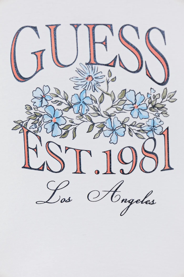 Dziewczynka Guess longsleeve dziecięcy J5YI20.K6YW4.9BYA biały
