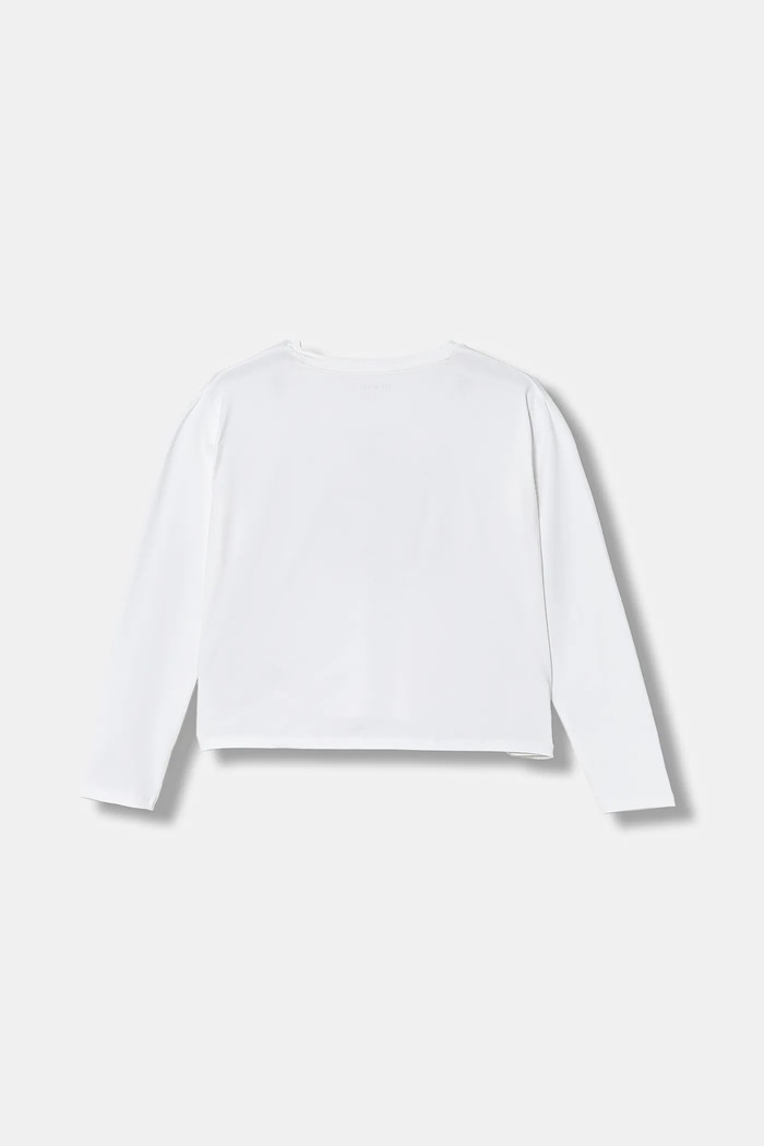Guess longsleeve dziecięcy J5YI32.K6YW4.9BYA biały AW25