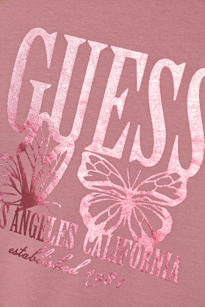 Dziewczynka Guess longsleeve dziecięcy J5YI32.K6YW4.9BYA różowy