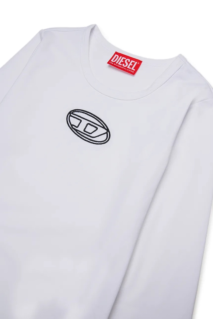 Dievča Detské body Diesel BALAT T-SHIRT J02433 biela