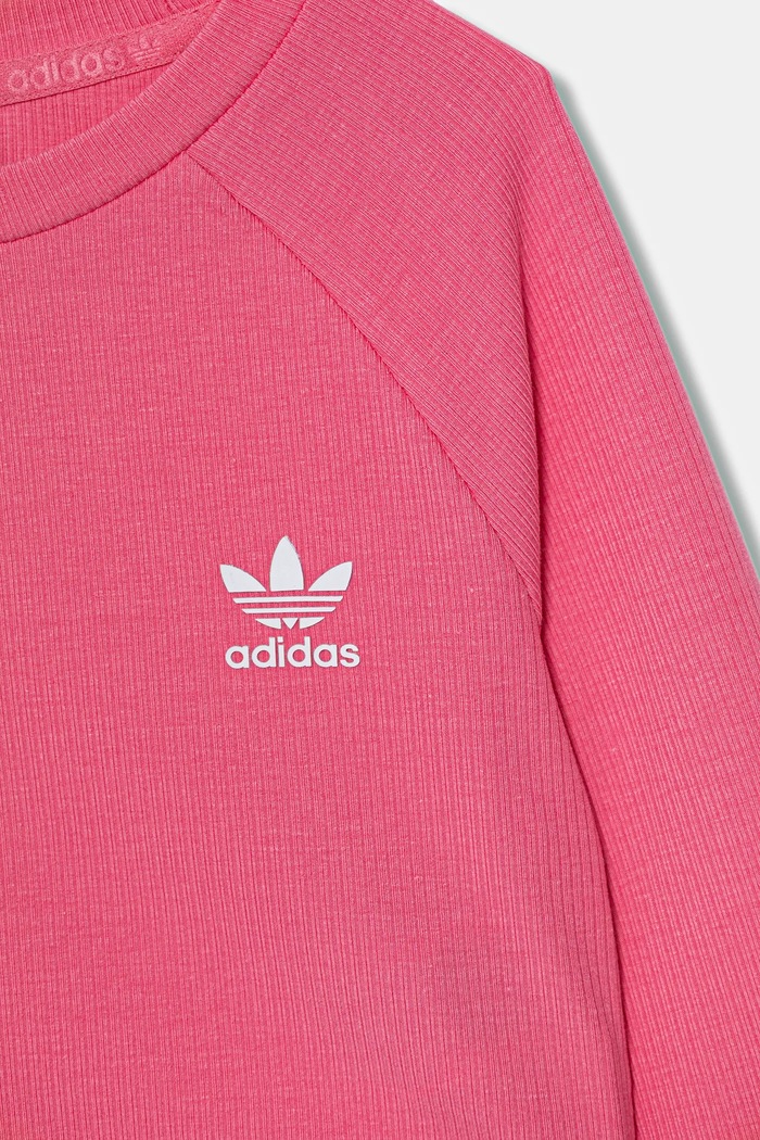 Παιδικό μακρυμάνικο adidas Originals ροζ JW2598