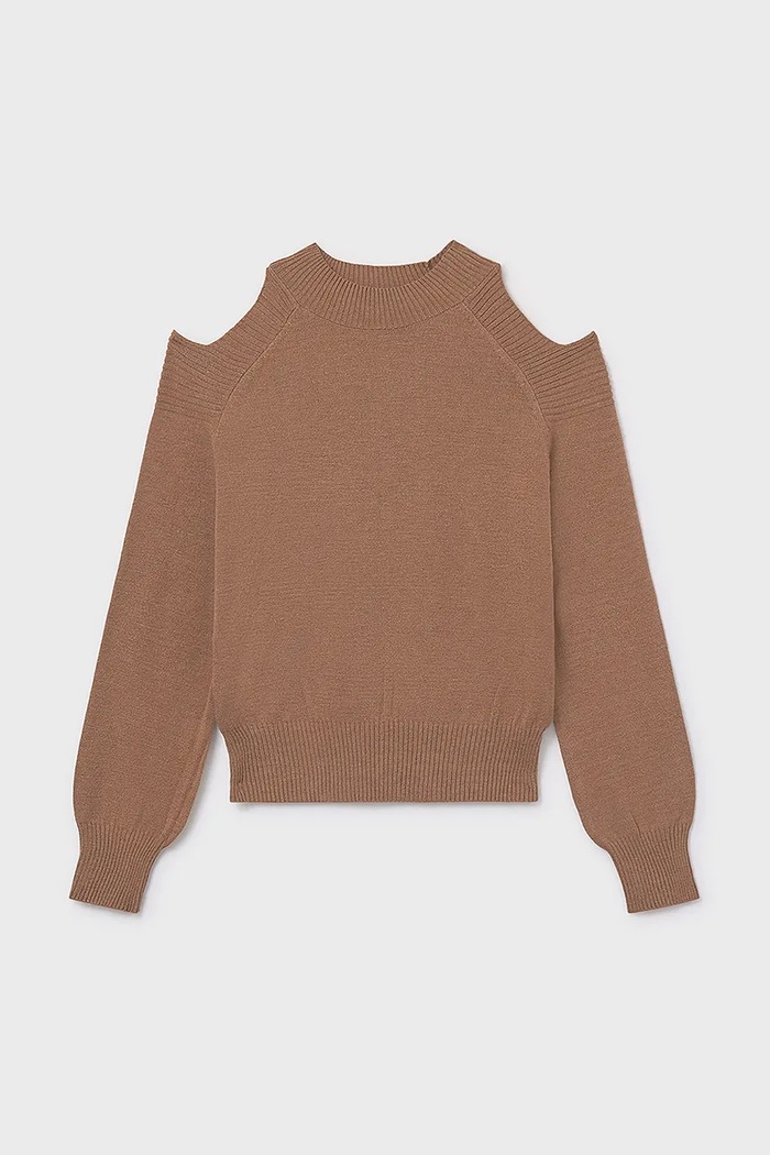 Πουλόβερ Mayoral 7312.8C.Junior.9BYA καφέ AW25