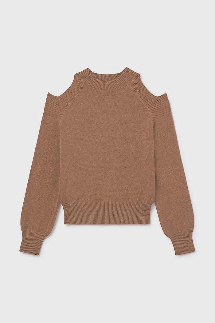 Πουλόβερ Mayoral 7312.8C.Junior.9BYA καφέ AW25