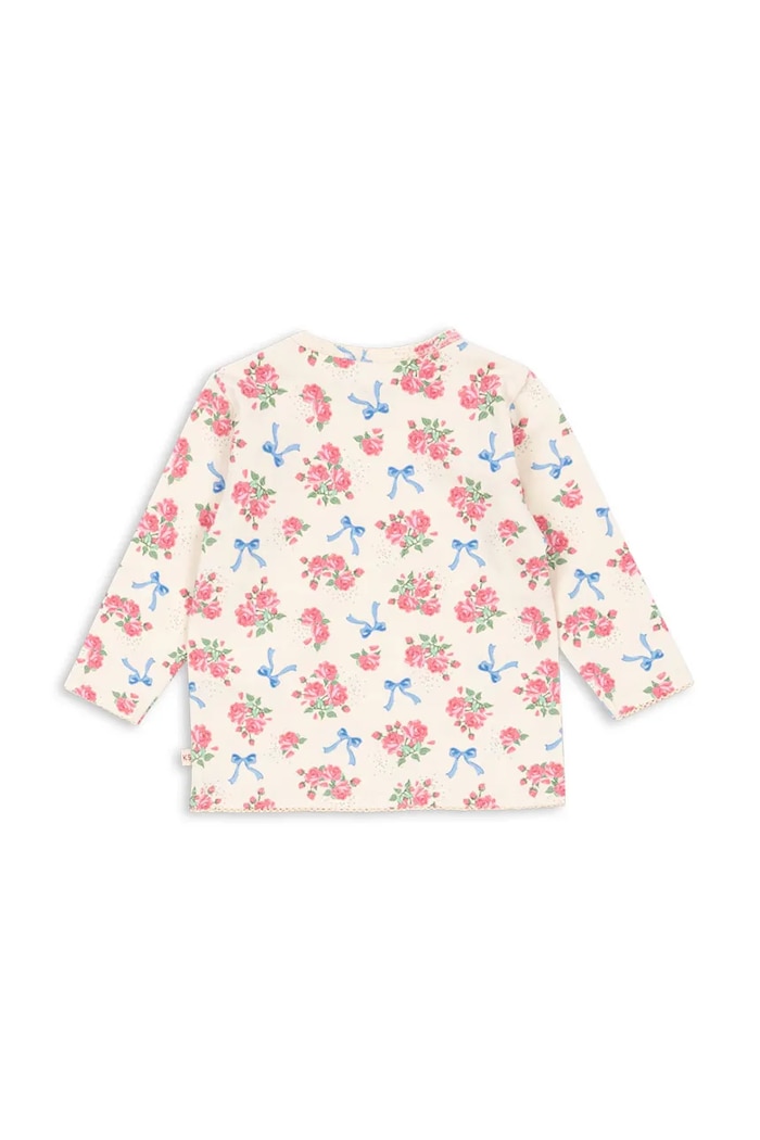 Бебешка блуза с дълги ръкави Konges Sløjd BASIC BLOUSE GOTS KS103701.G.9BYA бежов AW25