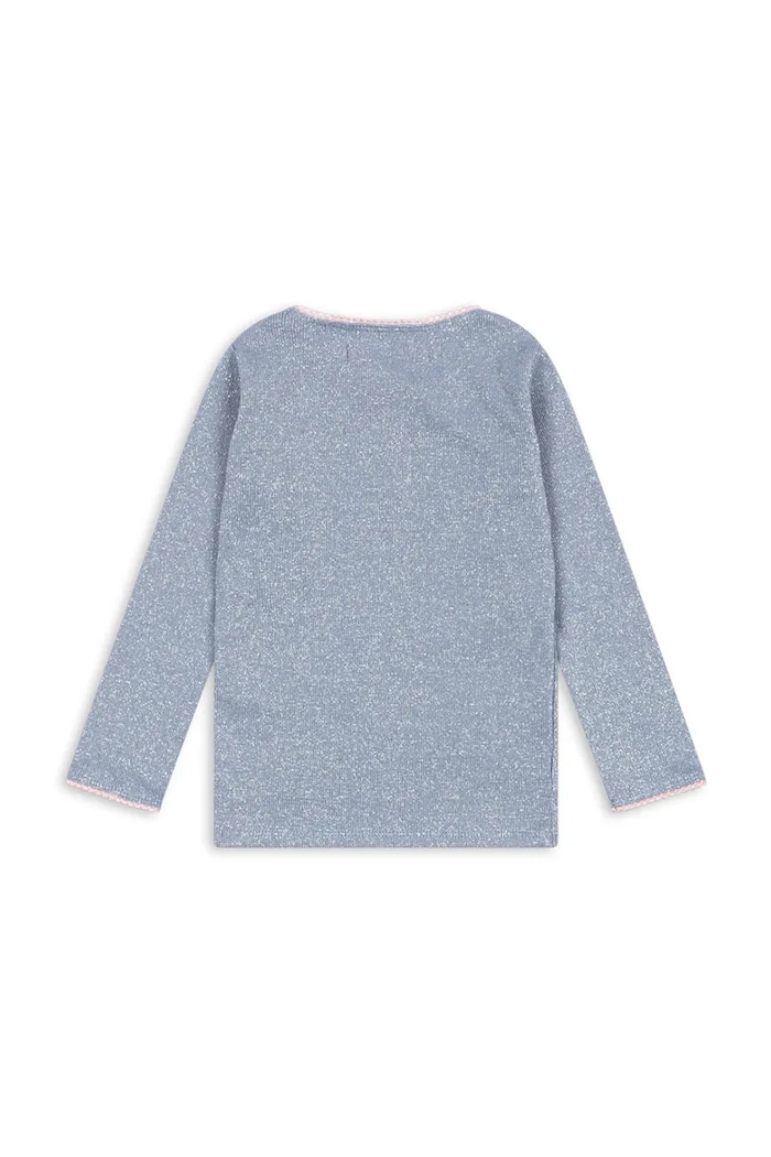 Konges Sløjd longsleeve dziecięcy ROLI BLOUSE KS103967.9BYA fioletowy AW25