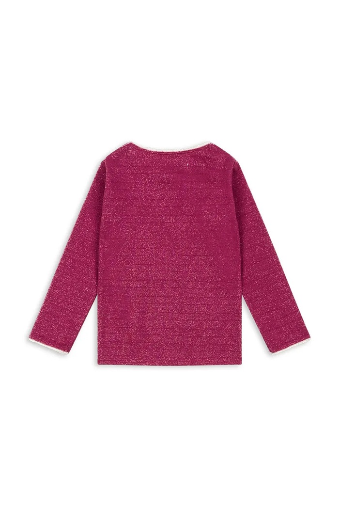 Παιδικό μακρυμάνικο Konges Sløjd ROLI BLOUSE KS103967.9BYA μπορντό AW25