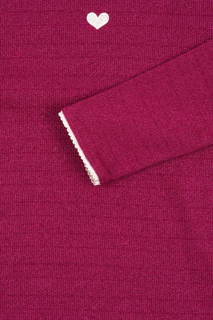 Παιδικό μακρυμάνικο Konges Sløjd ROLI BLOUSE μπορντό KS103967.9BYA