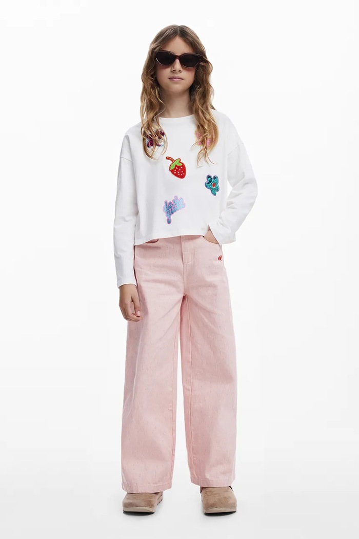 Desigual longsleeve dziecięcy 25WGTK21