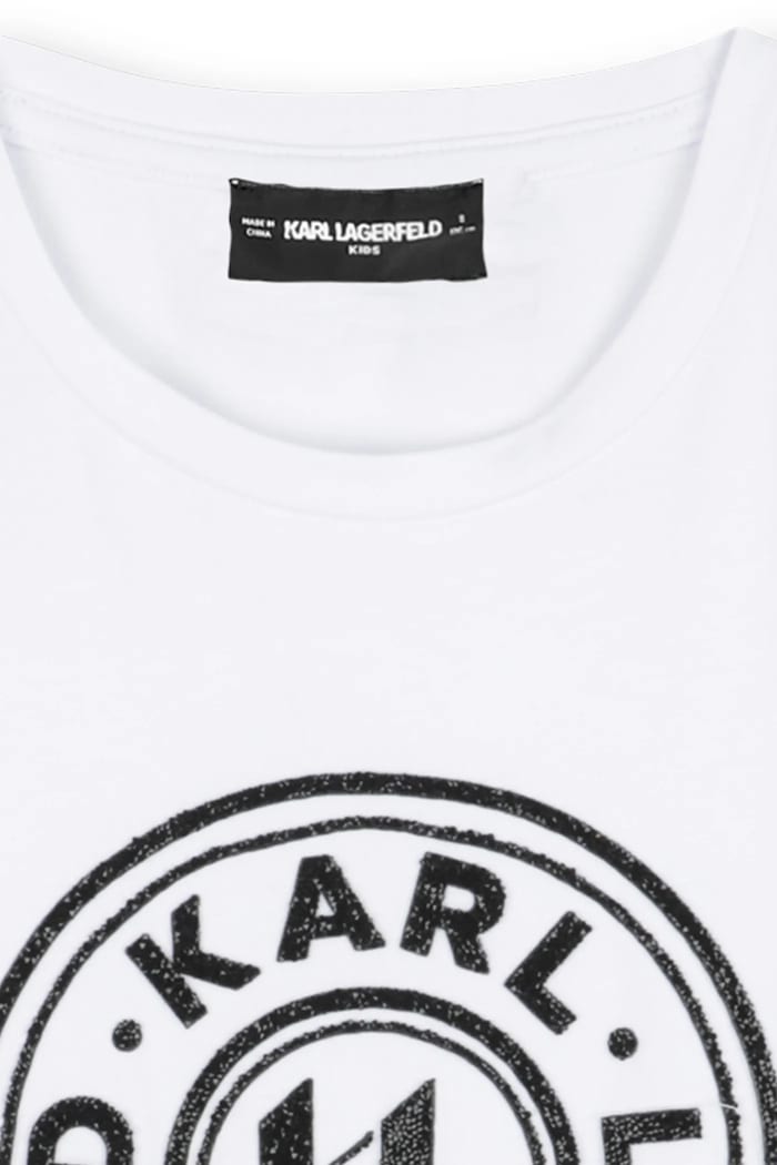 Κοριτσίστικα Παιδικό μακρυμάνικο Karl Lagerfeld Z30940.114.150 λευκό