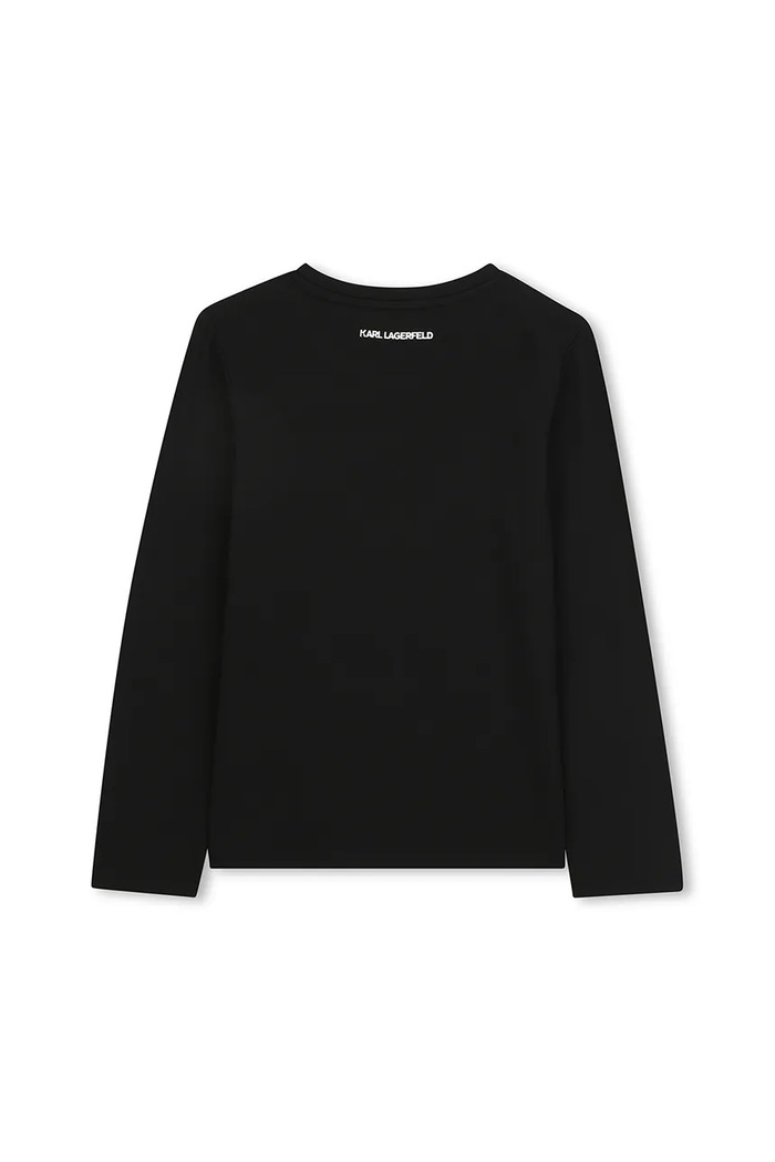 Παιδικό μακρυμάνικο Karl Lagerfeld Z30940.114.150 μαύρο AW25