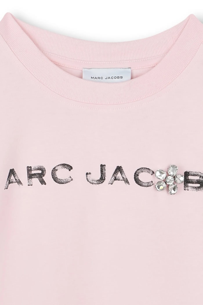 Момиче Детска блуза с дълги ръкави Marc Jacobs W60587.94.108 розов