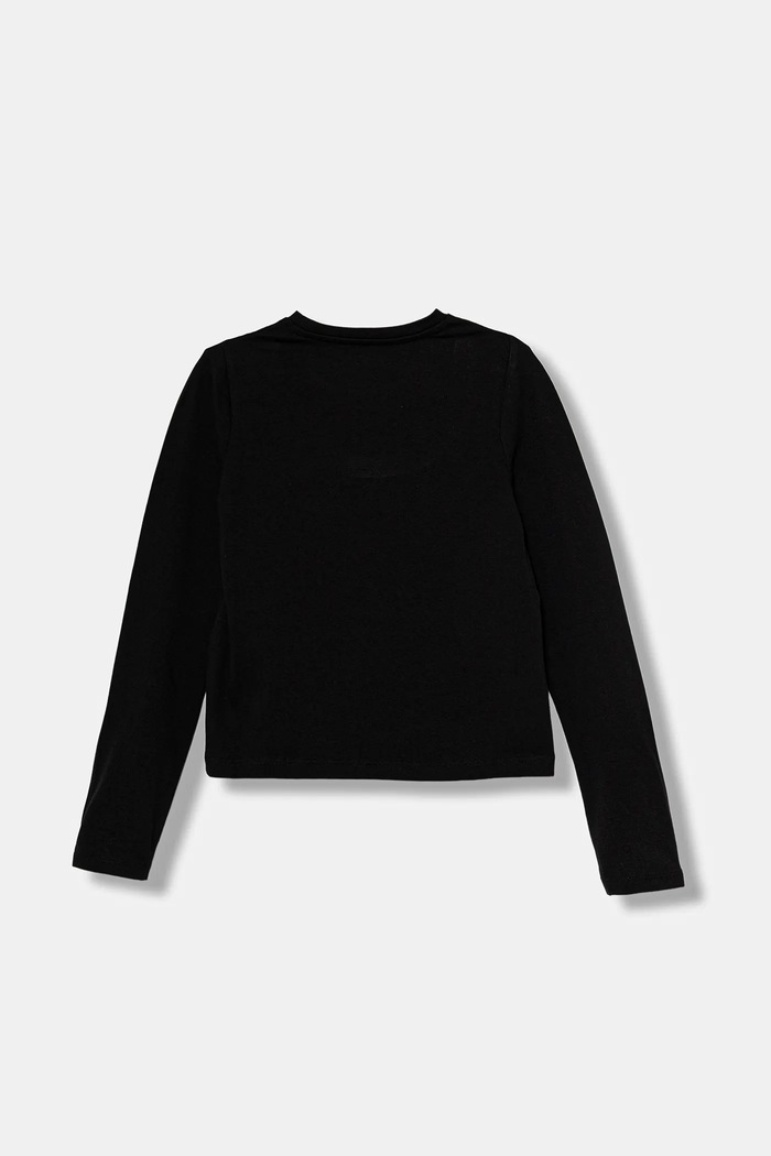 Dětské tričko s dlouhým rukávem Guess J5BI09.J1314.9BYA černá AW25