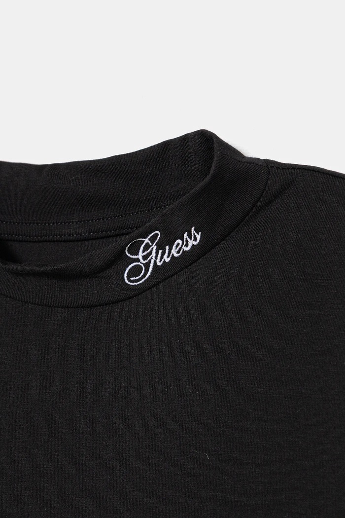 DÍVKA Guess Dětské tričko s dlouhým rukávem Guess J5BI14.J1314.9BYA černá