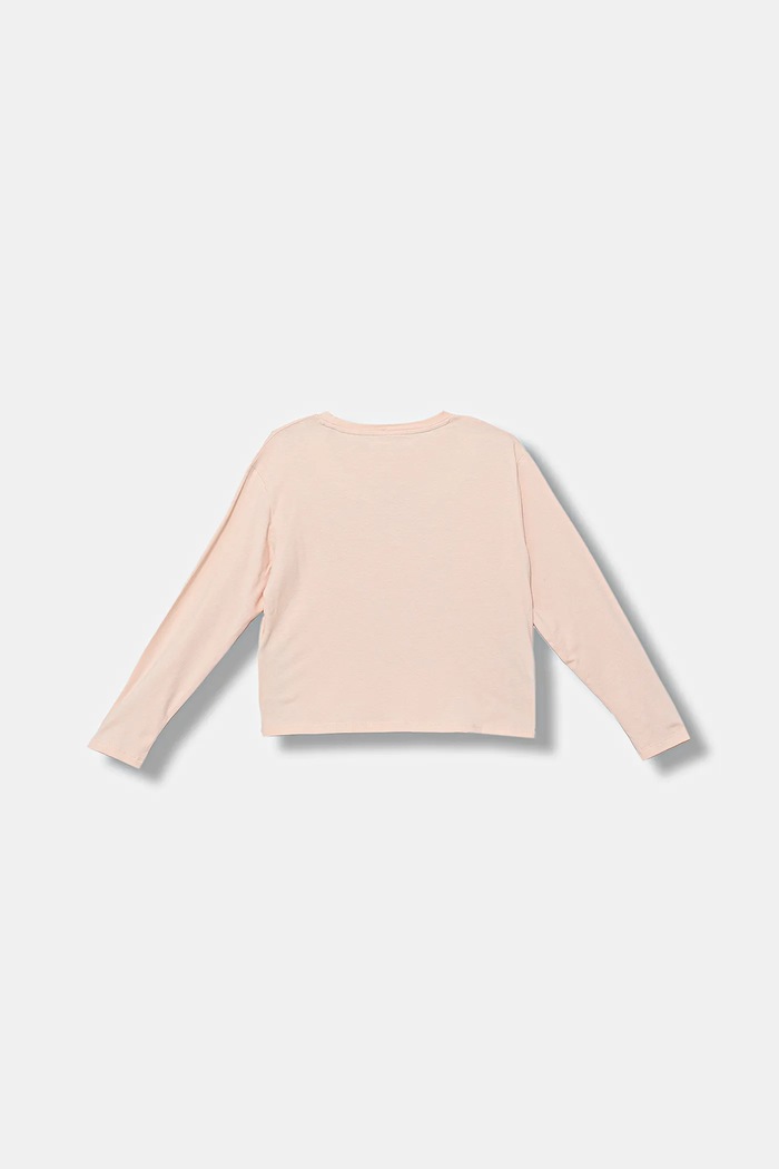 Dětské tričko s dlouhým rukávem Guess J5BI33.J1314.9BYA růžová AW25