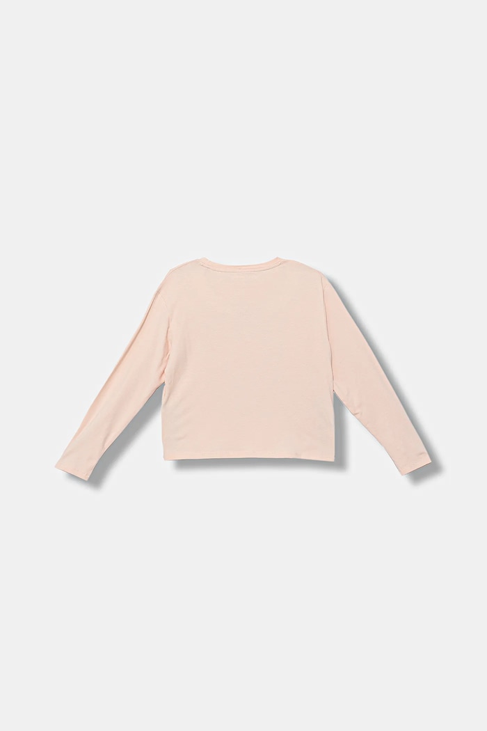 Dětské tričko s dlouhým rukávem Guess J5BI33.J1314.9BYA růžová AW25