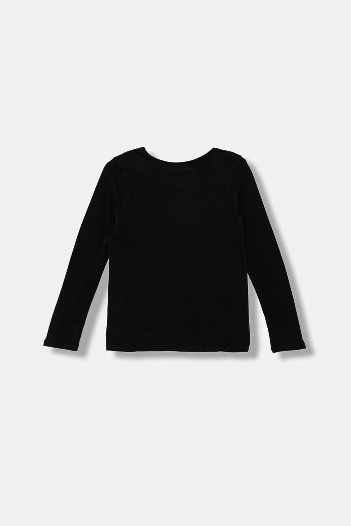 Guess longsleeve copii K5BI00.J1314.9BYA negru AW25