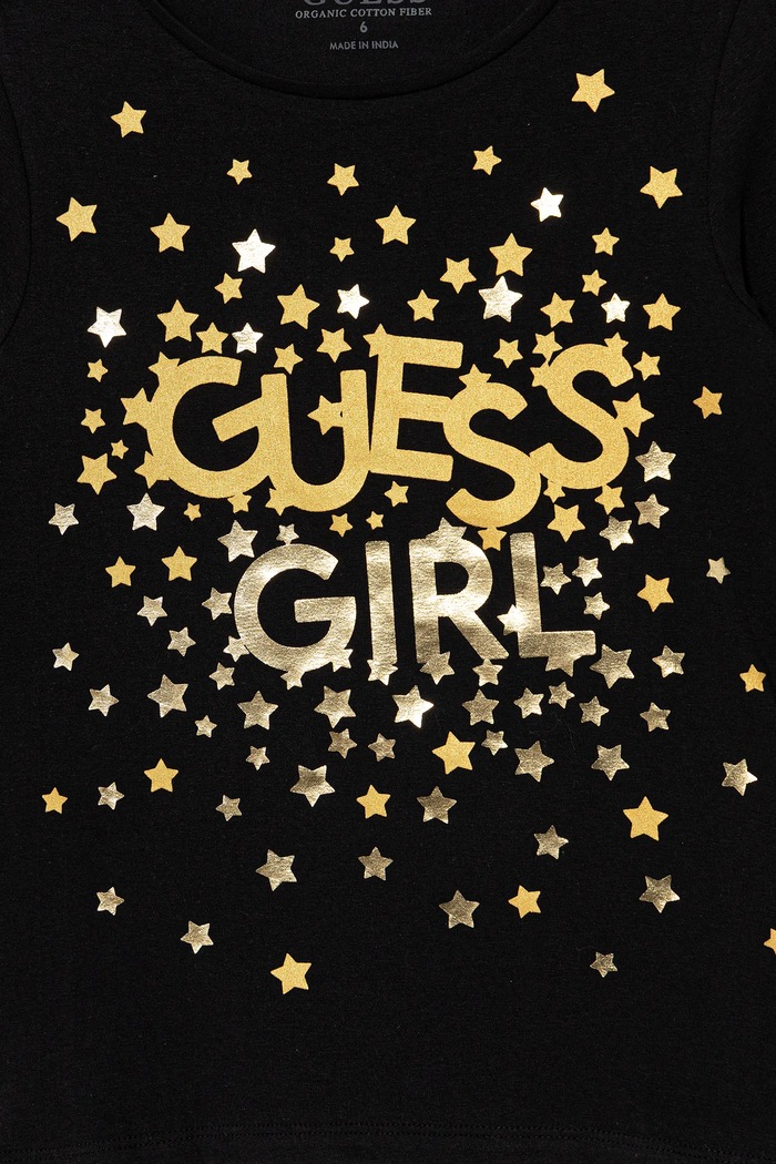 Fete Guess longsleeve copii K5BI00.J1314.9BYA negru