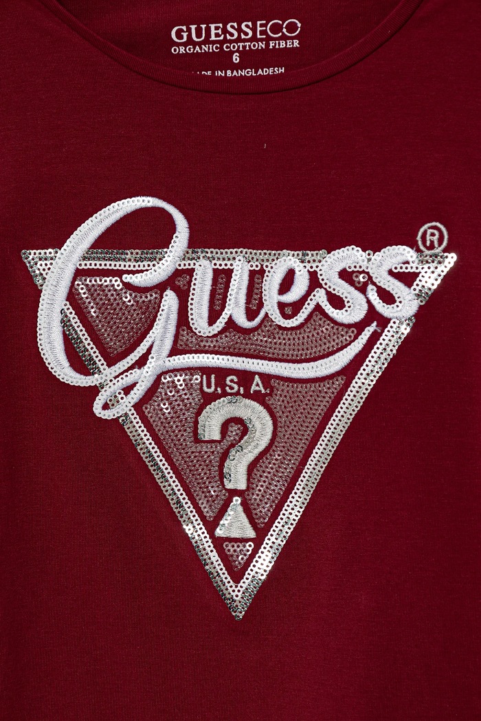 Κοριτσίστικα Παιδικό μακρυμάνικο Guess K5BI06.J1314.9BYA μπορντό
