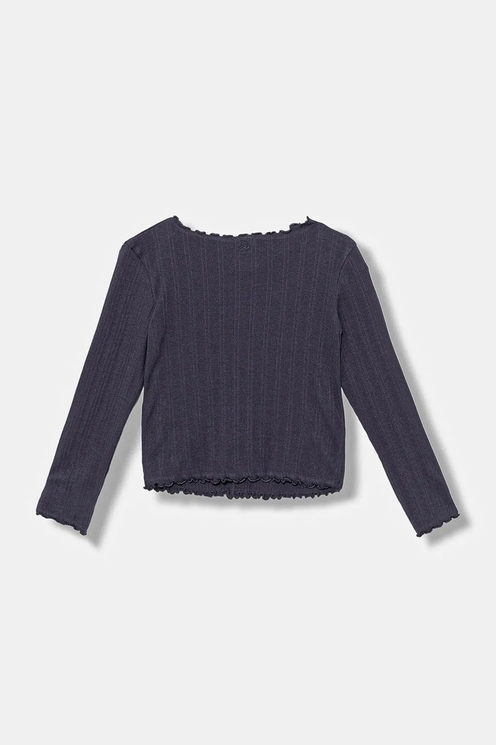 United Colors of Benetton longsleeve dziecięcy 3KIEC10Q9.G.seasonal szary AW25