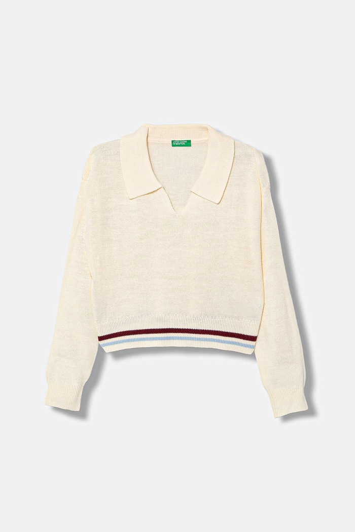 United Colors of Benetton sweter dziecięcy pozostałe beżowy 1270Q3009.G.seasonal