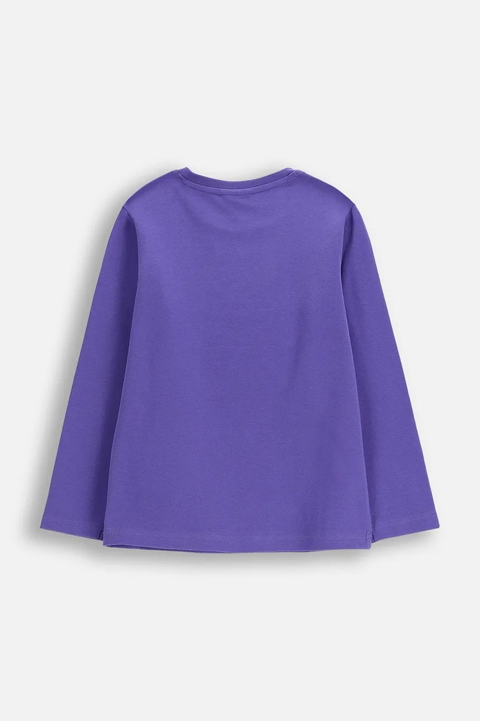 Coccodrillo t-shirt ZC5143105RGK fioletowy AW25