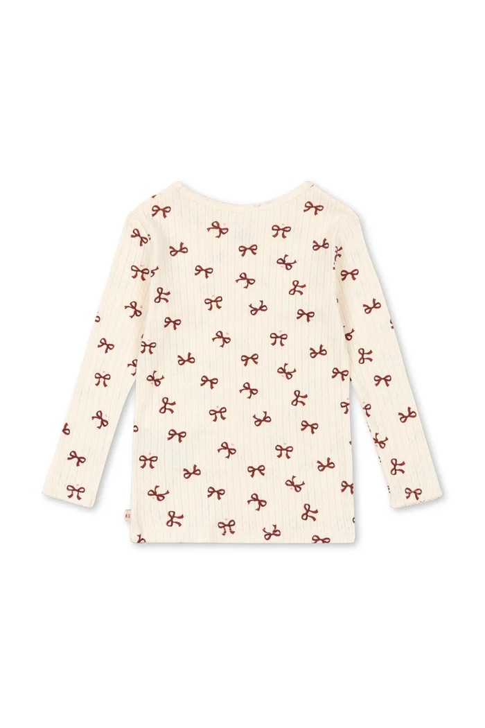 Detská bavlnená košeľa s dlhým rukávom Konges Sløjd MINNIE BLOUSE GOTS KS104372.9BYA béžová AW25