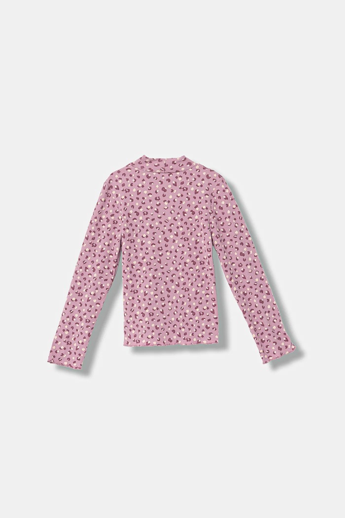 United Colors of Benetton longsleeve copii 39EMG10LA.P.Seasonal roz AW25