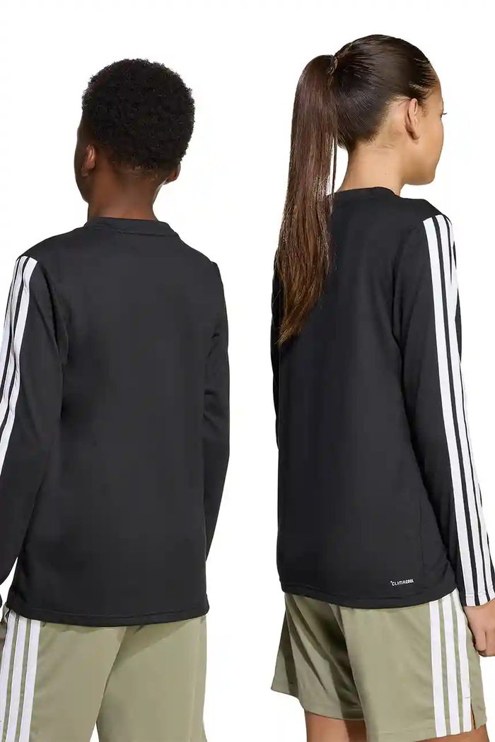 Maglietta a maniche lunghe per bambini adidas nero JM1577