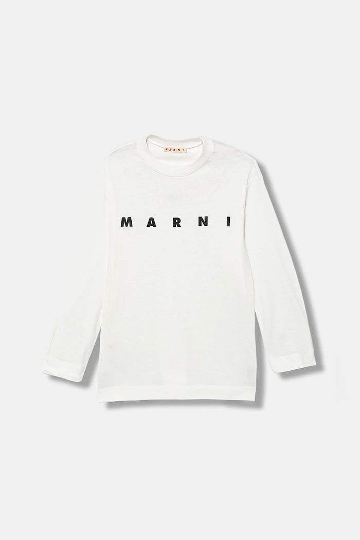 Marni pamut póló MT291U T-SHIRT pamut fehér M01603