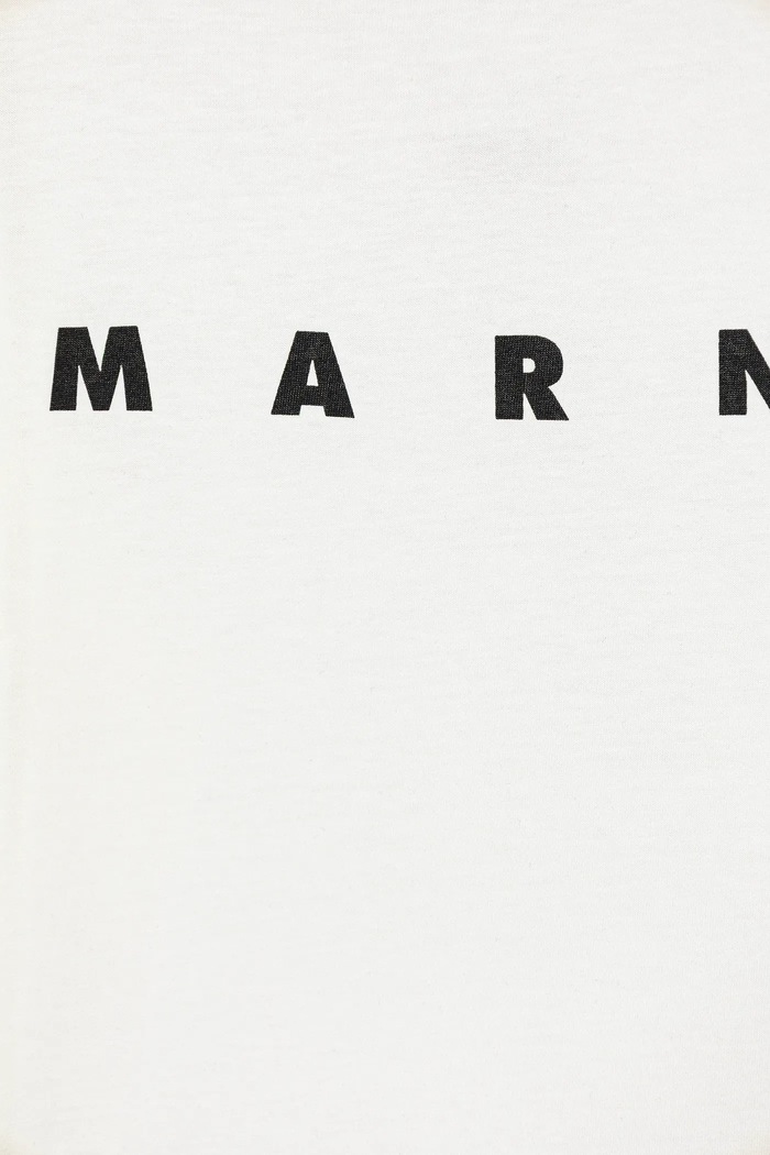 Fiú Marni pamut póló MT291U T-SHIRT M01603 fehér