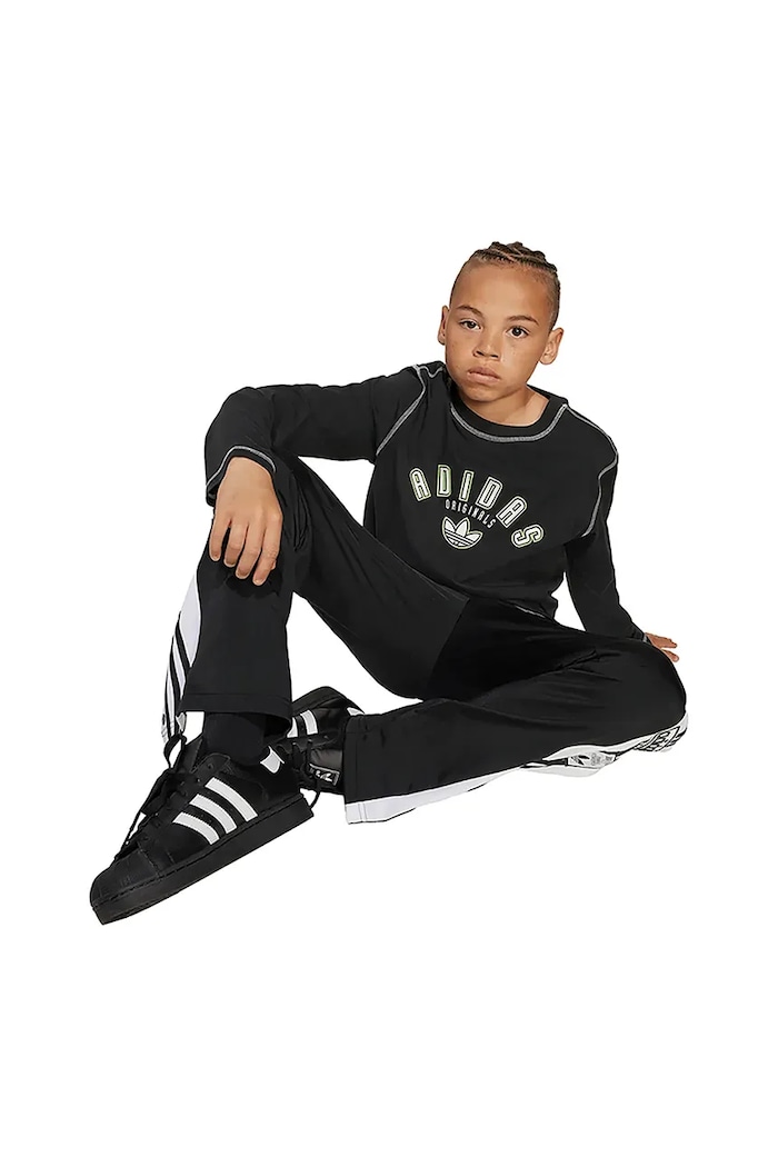 adidas Originals longsleeve bawełniany dziecięcy JX5270