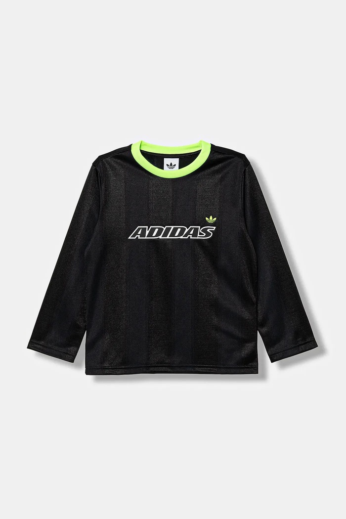 Παιδικό μακρυμάνικο adidas Originals JV7793 μαύρο AW25