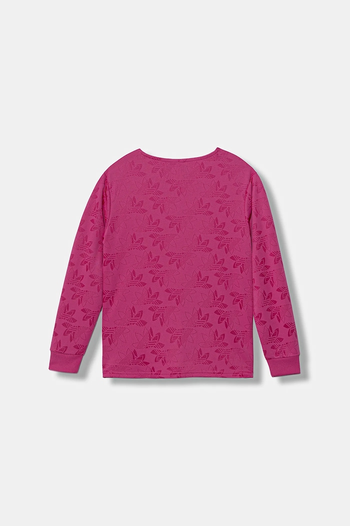 Chłopiec adidas Originals longsleeve dziecięcy JW2845 różowy