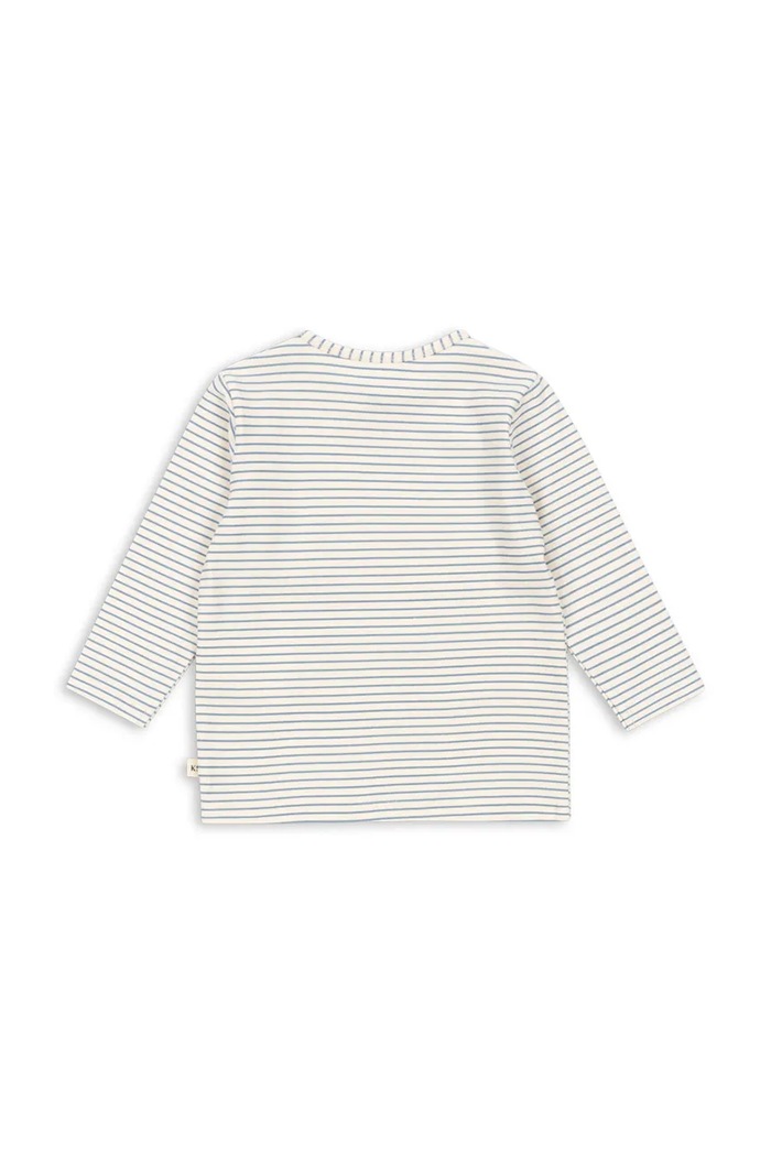 Konges Sløjd longsleeve bebelusi BASIC BLOUSE GOTS KS103701.9BYA albastru AW25