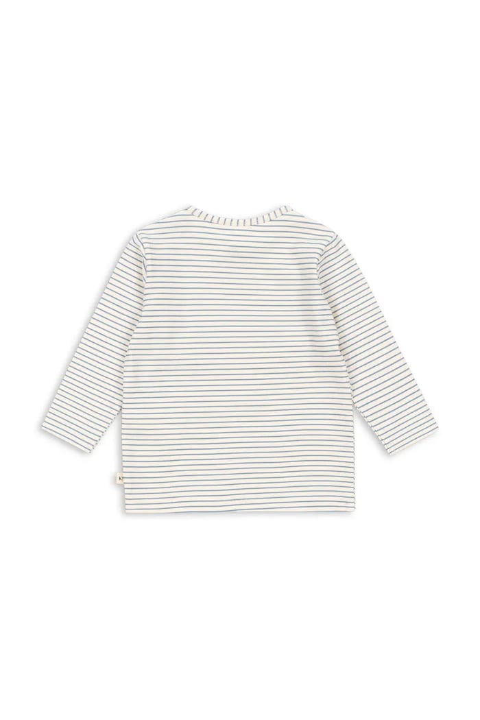 Konges Sløjd longsleeve bebelusi BASIC BLOUSE GOTS KS103701.9BYA albastru AW25