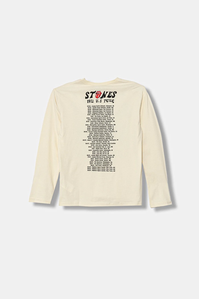 United Colors of Benetton longsleeve bawełniany dziecięcy 3ATNC10RH.G.Seasonal beżowy AW25