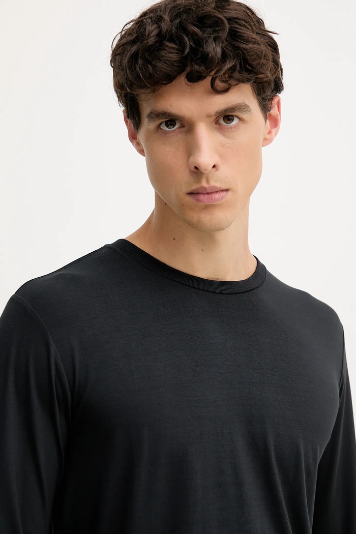 Rag & Bone longsleeve czarny MBC25ST043TJ43
