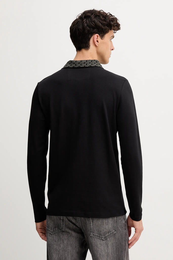 Odzież Guess Longsleeve M5YP58.K7O64 czarny