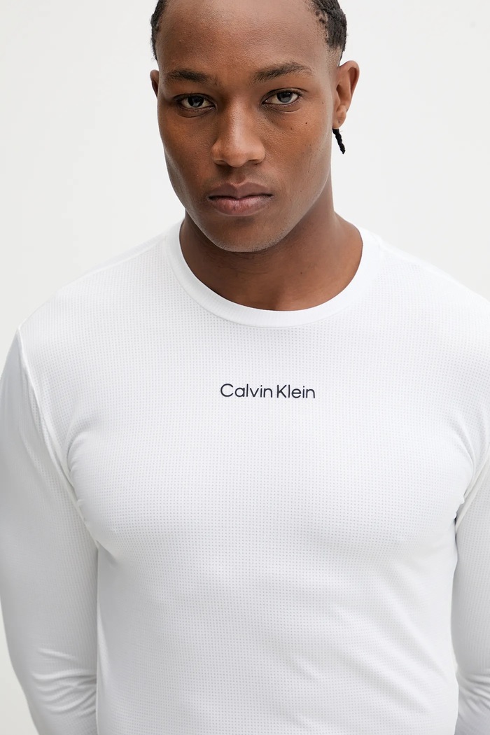 Calvin Klein Performance mânecă lungă de antrenament bej LVGMF5K200
