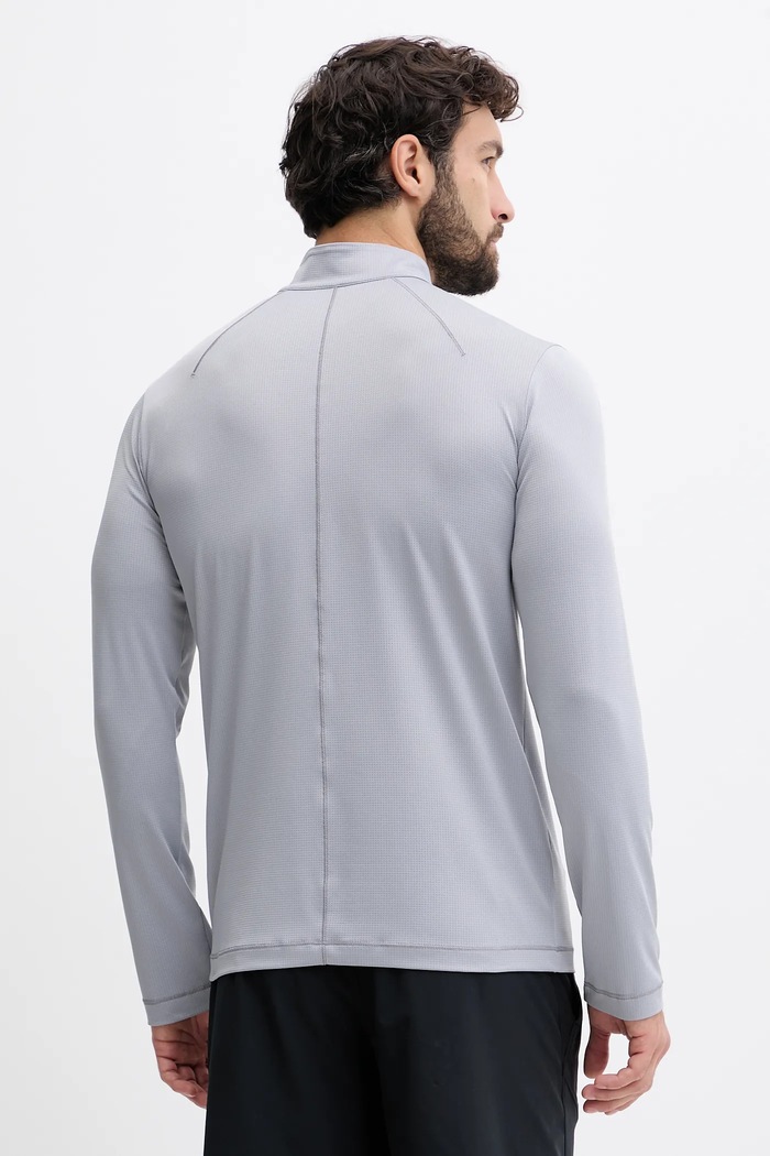 Odjeća Majica dugih rukava za trening Calvin Klein Performance LVGMF5W303 siva