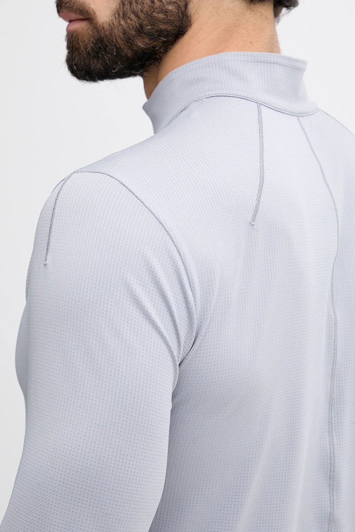 Majica dugih rukava za trening Calvin Klein Performance LVGMF5W303 siva