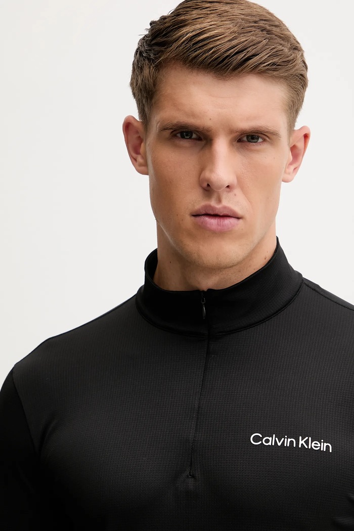 Calvin Klein Performance mânecă lungă de antrenament negru LVGMF5W303