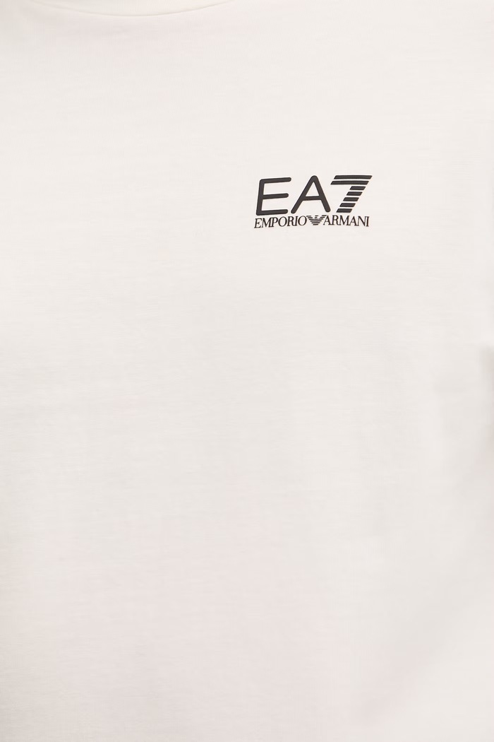 EA7 Emporio Armani longsleeve pentru bărbați cu bumbac PJVQZ.8NPT28 bej