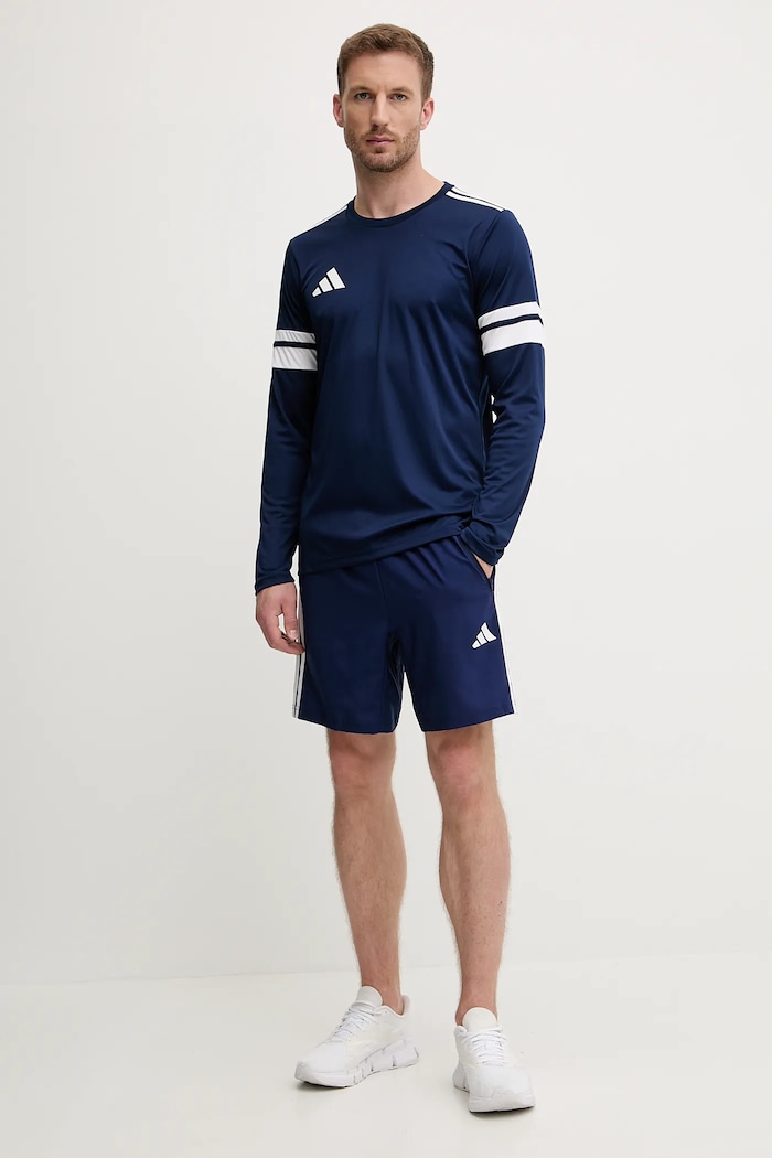 Športové tričko s dlhým rukávom adidas Performance Squad 25 JF6075 modrá AW25