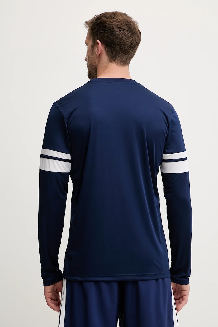 Oblečenie Športové tričko s dlhým rukávom adidas Performance Squad 25 JF6075 modrá