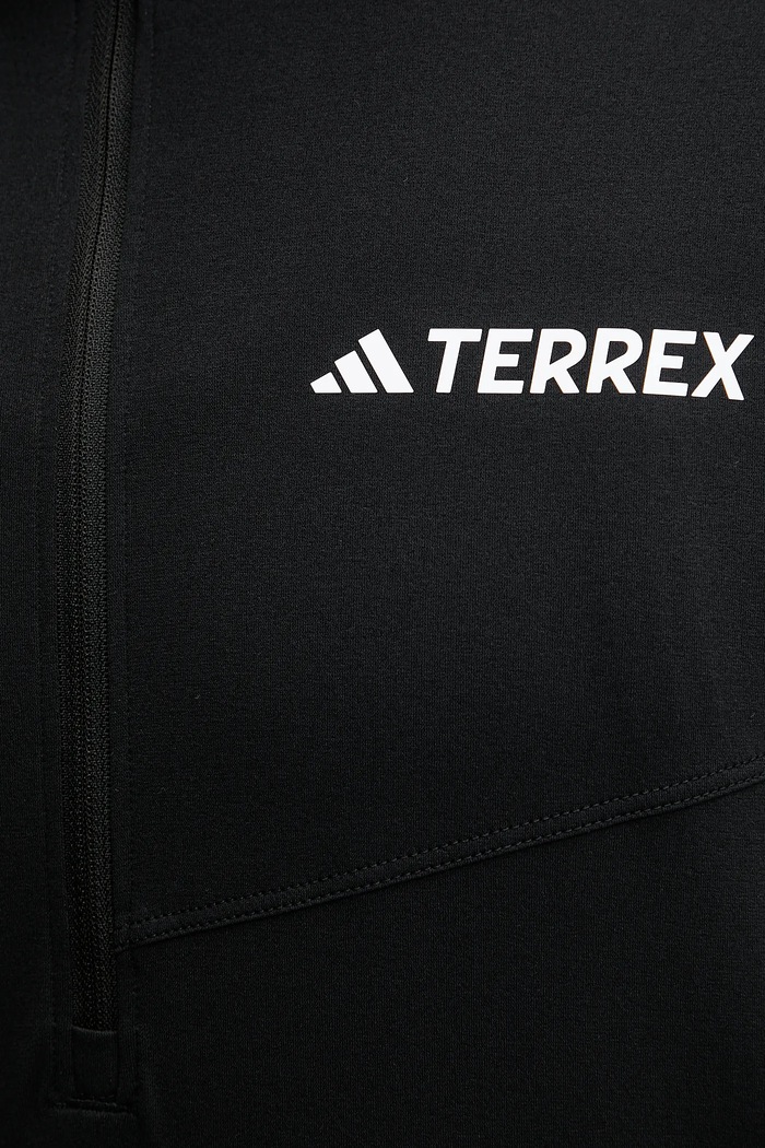 Športové tričko s dlhým rukávom adidas TERREX Multi Half-Zip JF4188 čierna