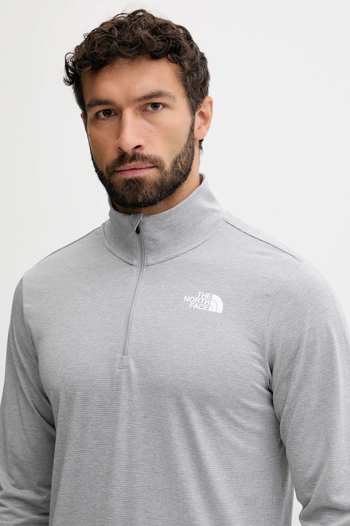 The North Face mânecă lungă de antrenament 24/7 gri NF0A8949CQO1