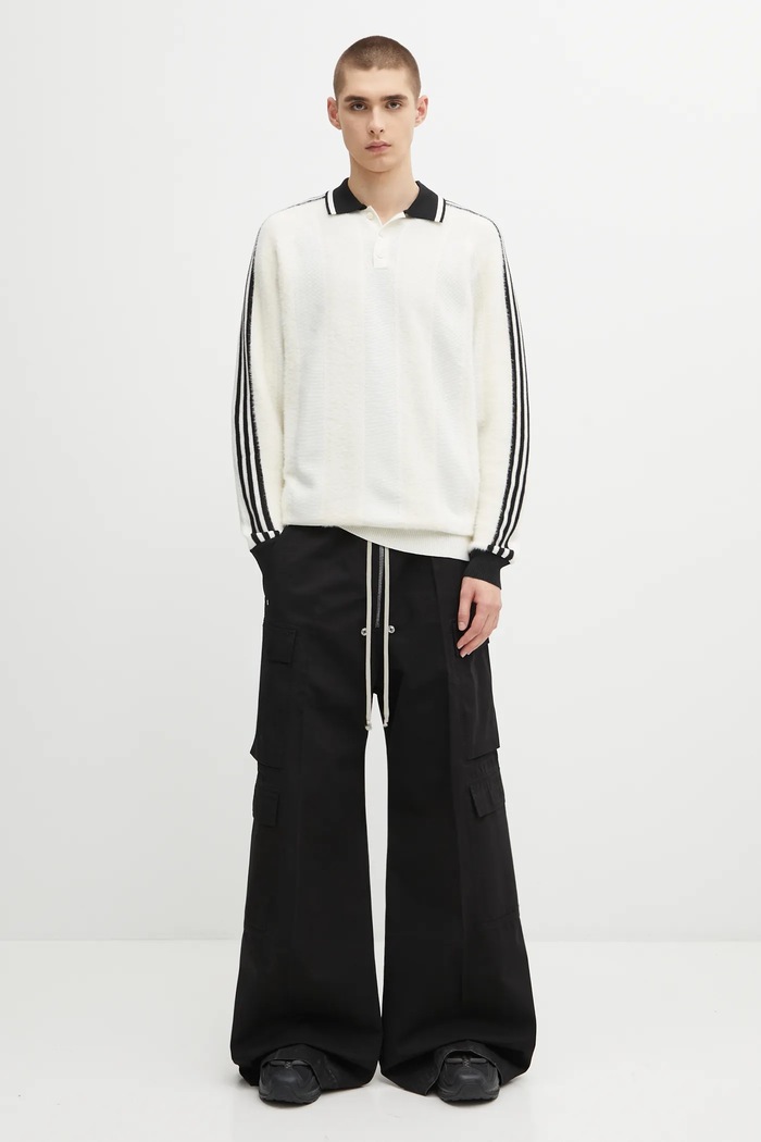 Μακρυμάνικο με προσθήκη μαλλιού adidas Originals Knitted Jersey JX3836