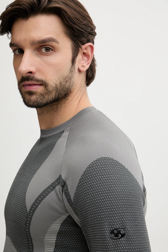 Oblečenie Tričko s dlhým rukávom Puma x SAN SAN GEAR 632549 sivá