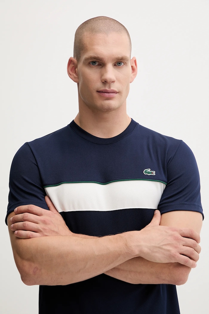 Lacoste t-shirt sötétkék TH4748
